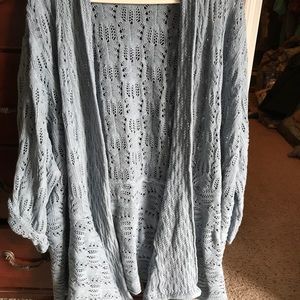 Open cardigan